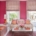 Diep roze gecomineerd met oranje voor in de woonkamer, inclusie leuke decoratie kussens